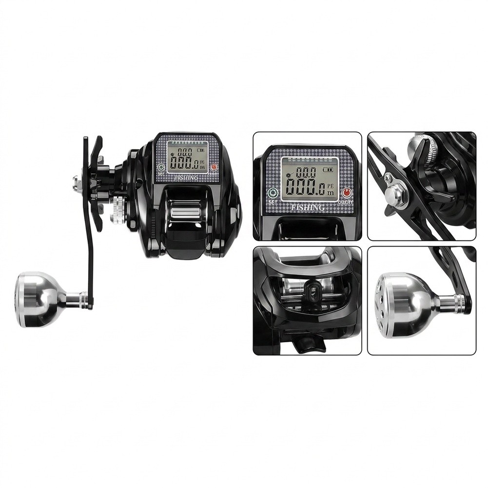S200 Digital Baitcasting Reel  - Spincast Reel ulasan dan harga