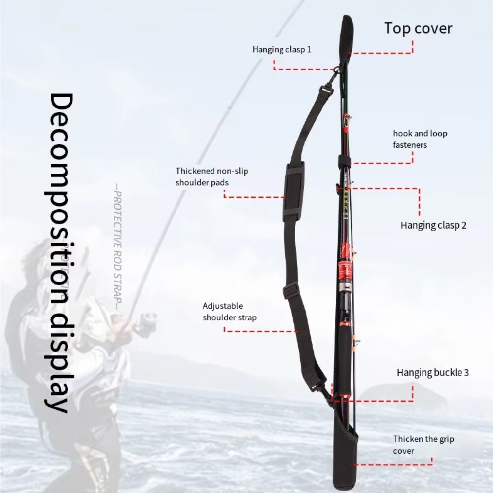 Fishing Rod Storage Bag Adjust - Reel Bag ulasan dan harga