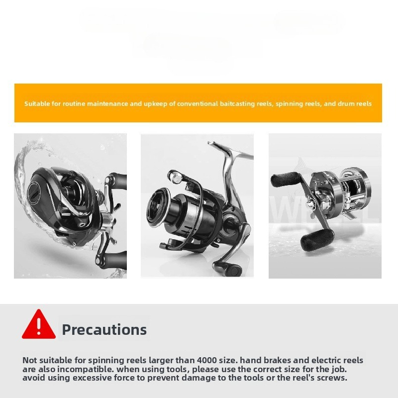 Fishing Reel Maintenance Wrenc - Spincast Reel ulasan dan harga